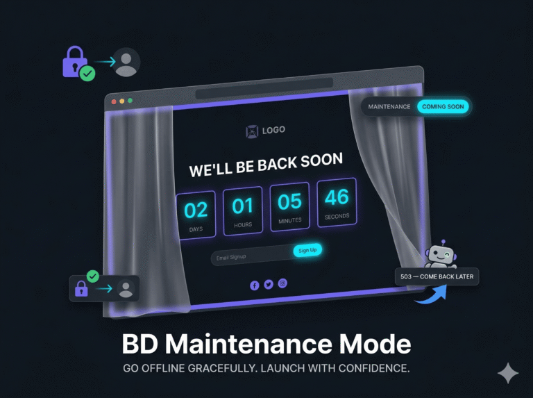 bd maintenance plugin wordpress